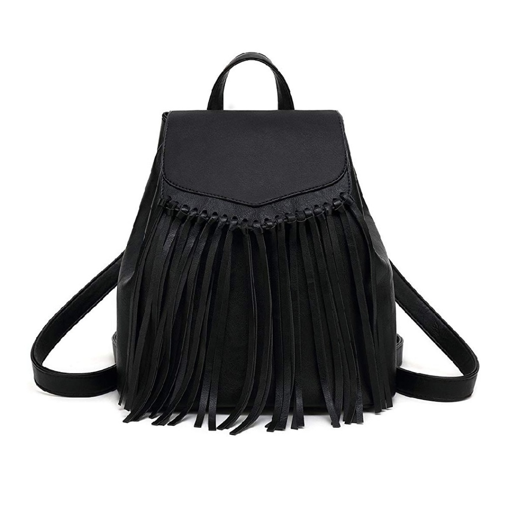 Vegan Leather small backpack